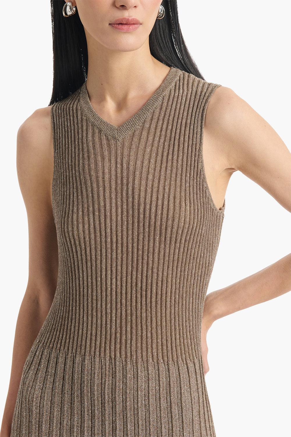 Selvin Maxi Dress-BROWN-XS-CLOTHINGDRESSEVENING-ALTUZARRA