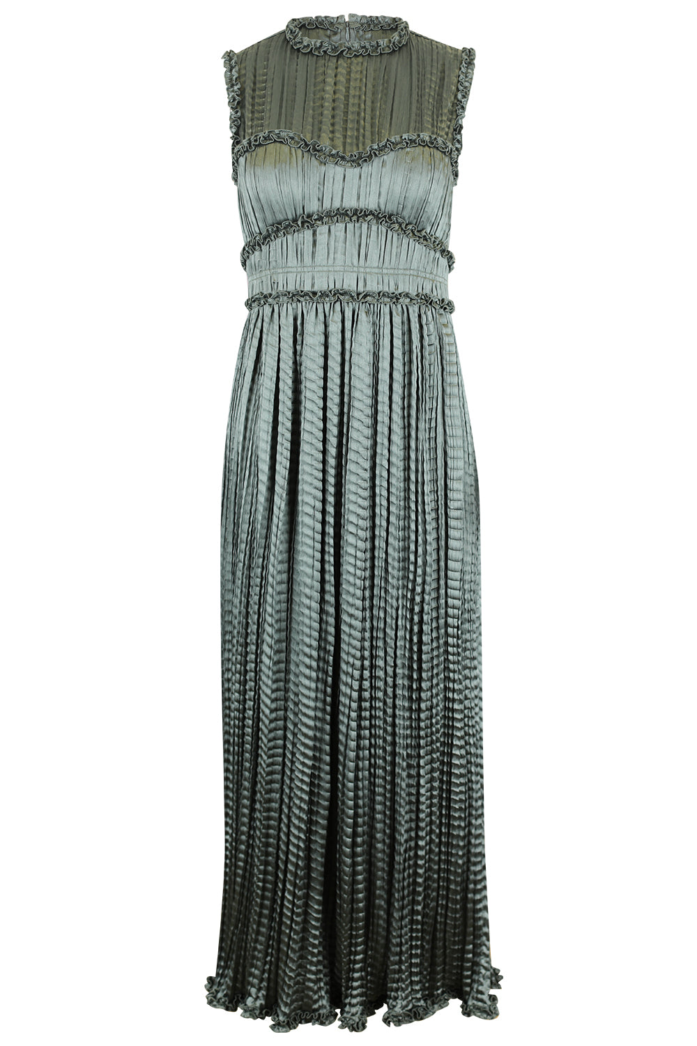 Amaya Sleeveless Pleated Dress
