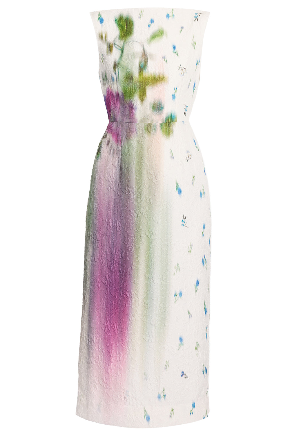 Printed Sleeveless Maxi Dress