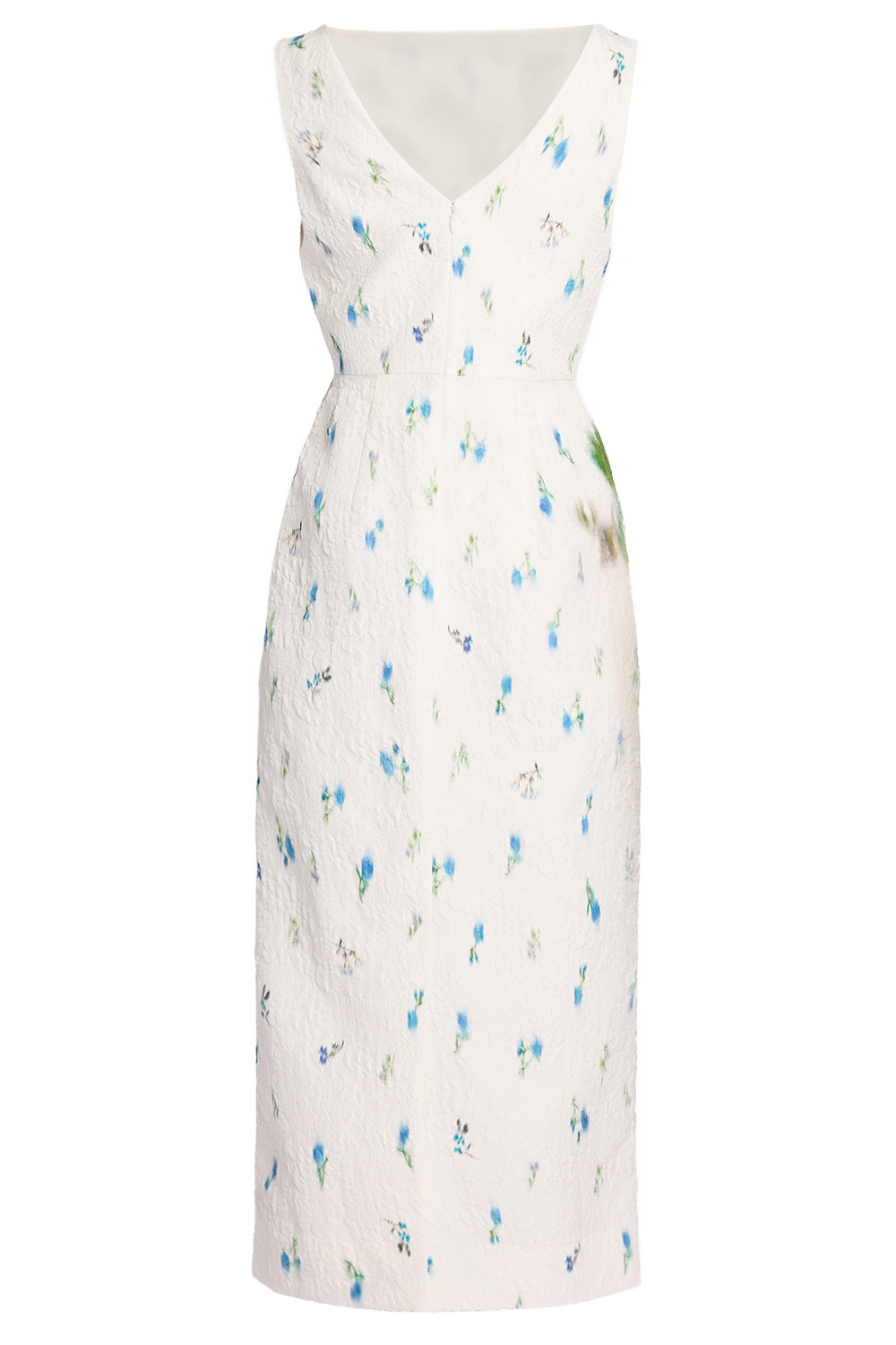 Printed Sleeveless Maxi Dress