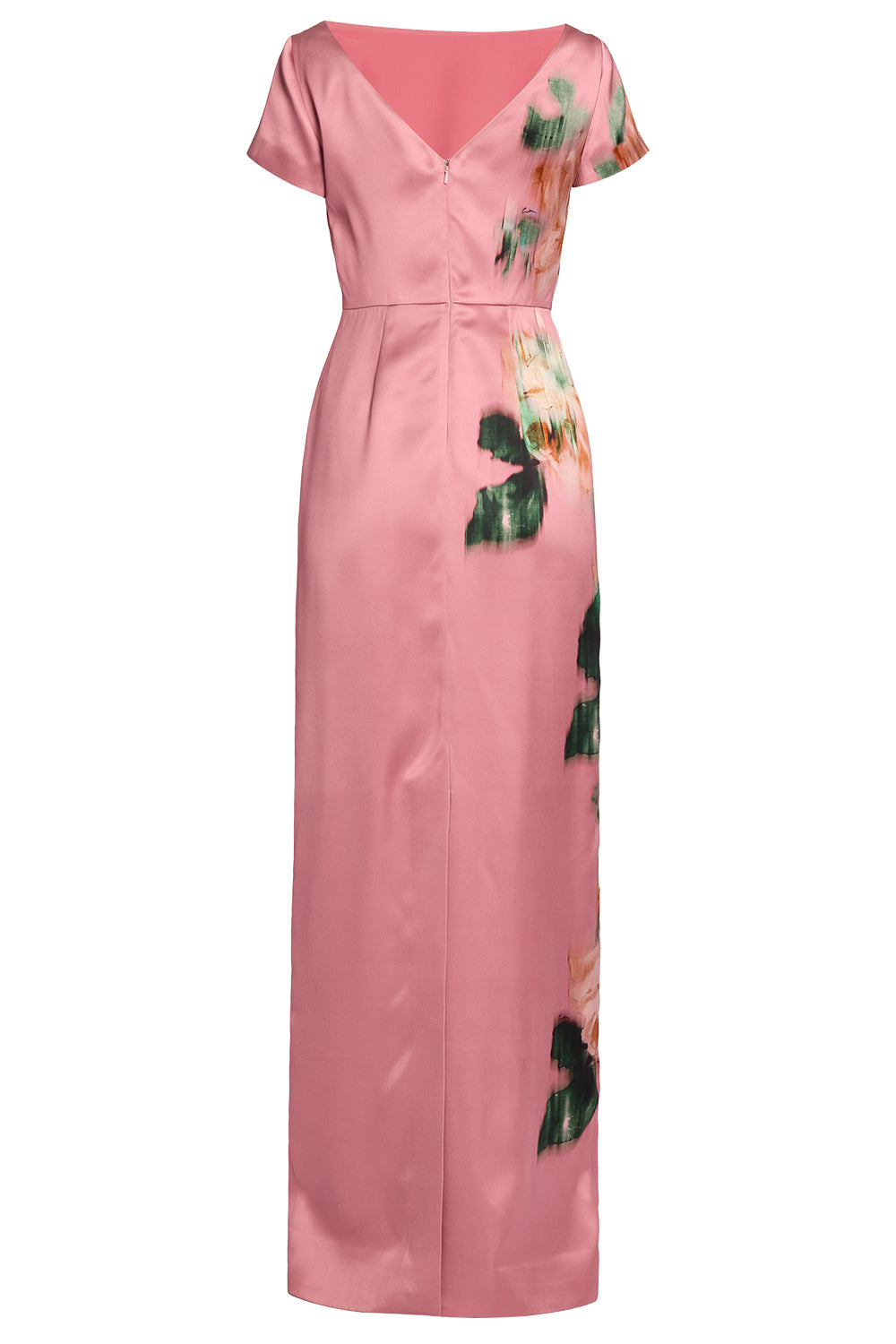 Floral Duchess Short Sleeve Gown