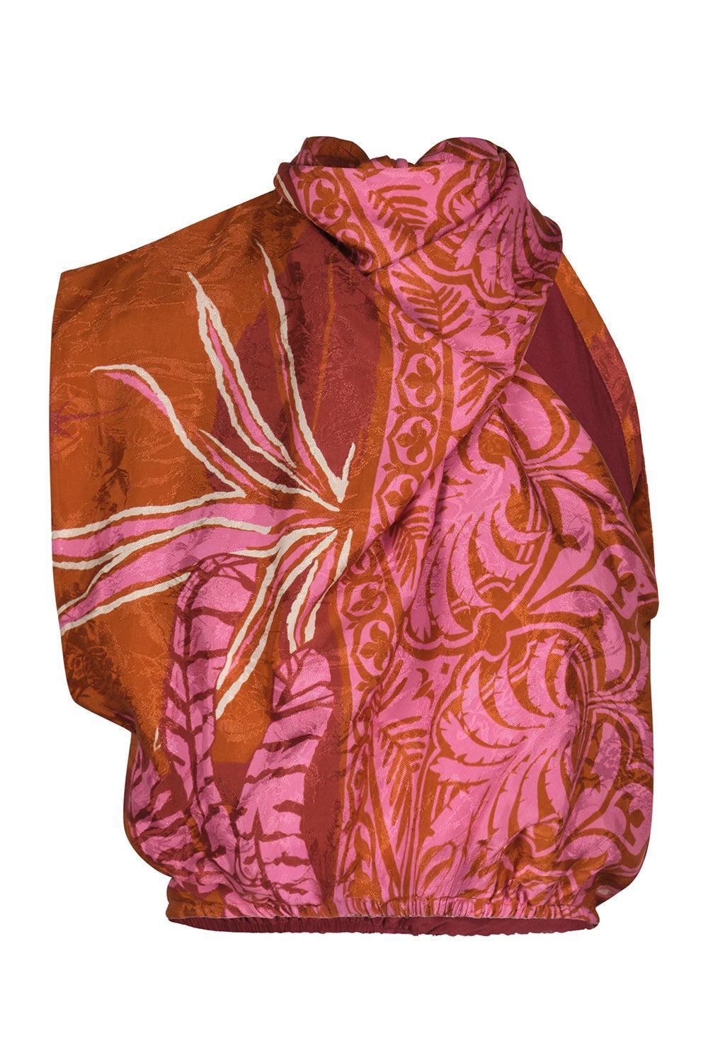 Natural Harbor Top-RUST DRK-2-CLOTHINGTOPBLOUSE-JOHANNA ORTIZ