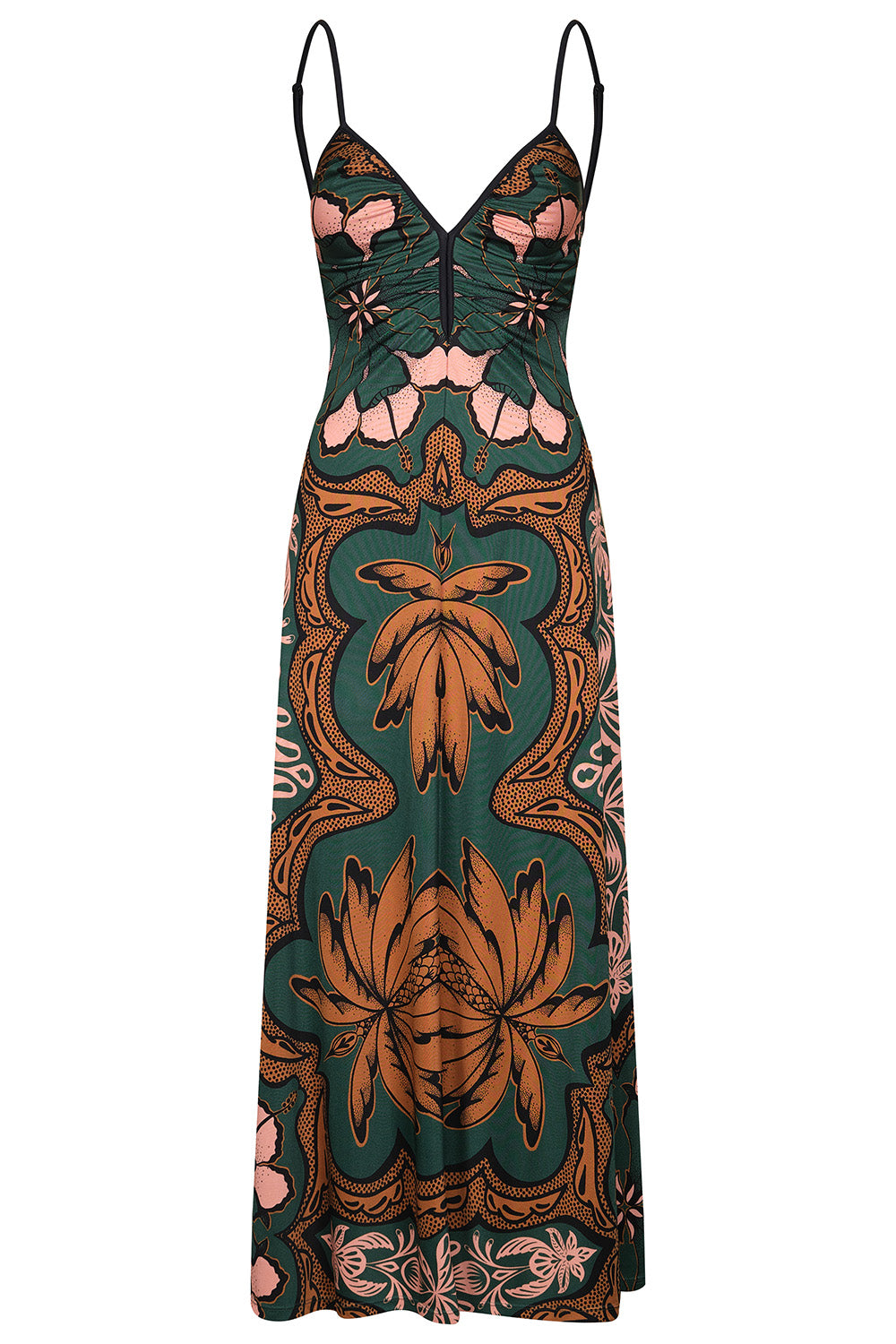 Multicolor Nuestra Tierra Ankle Skirt