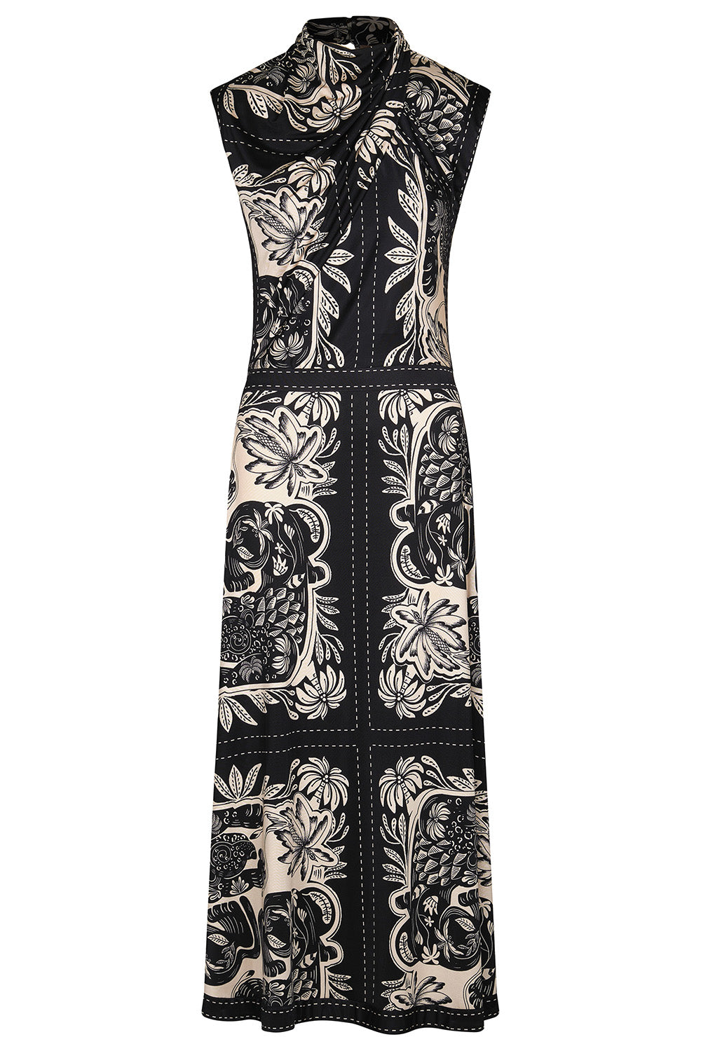 Old School Jaguar Midi Dress