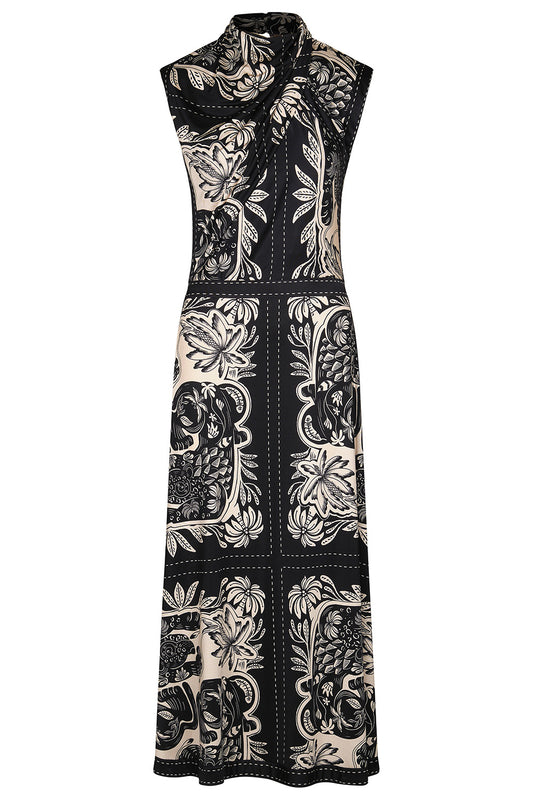 Old School Jaguar Midi Dress