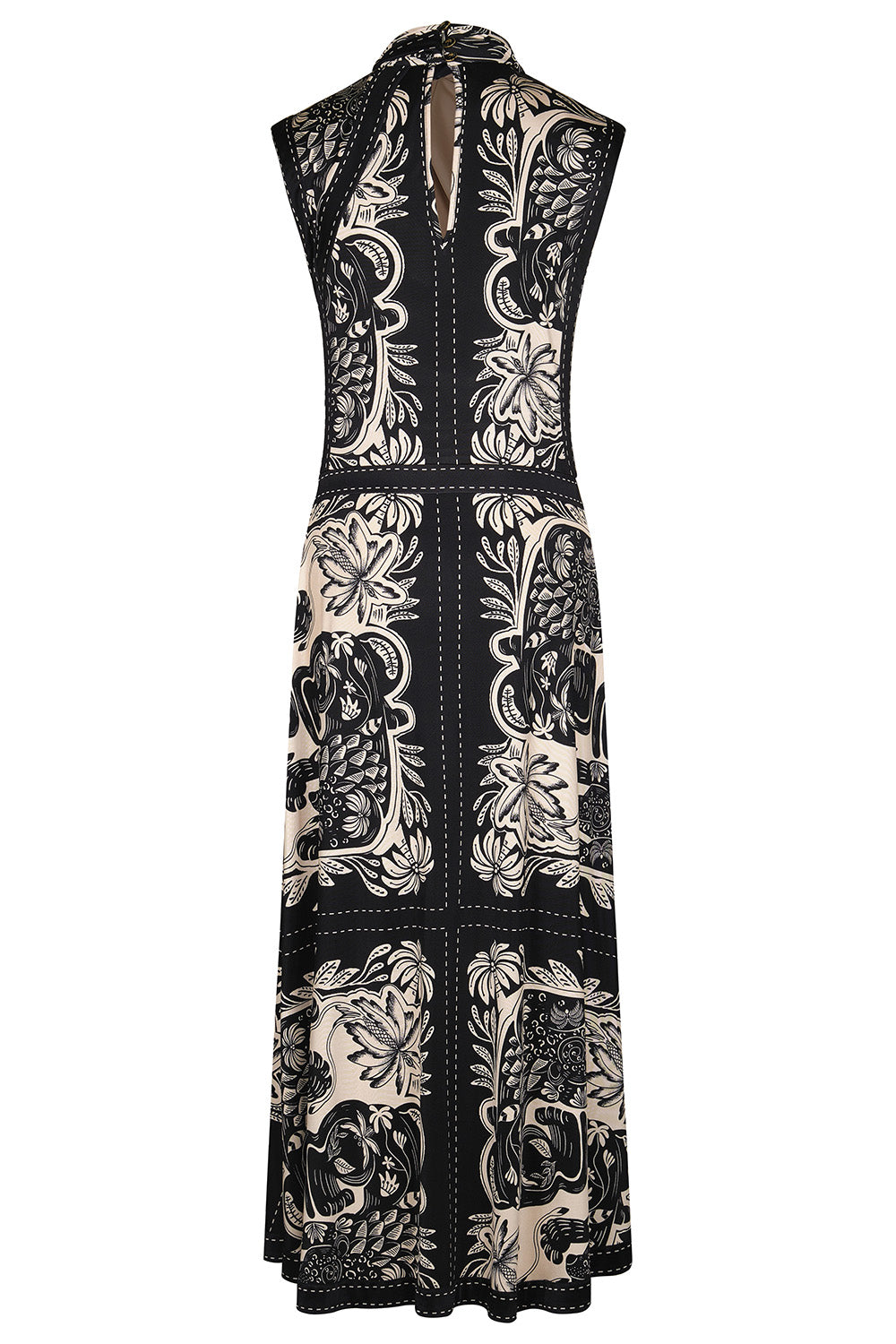 Old School Jaguar Midi Dress