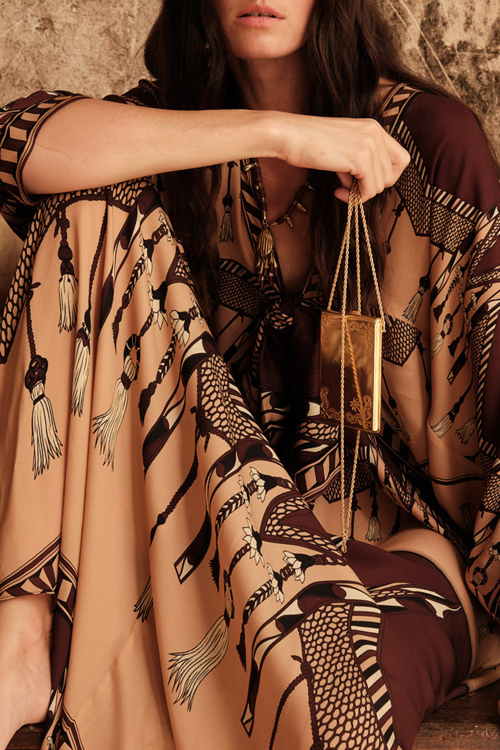 The Ornamental Voyage Maxi Dress