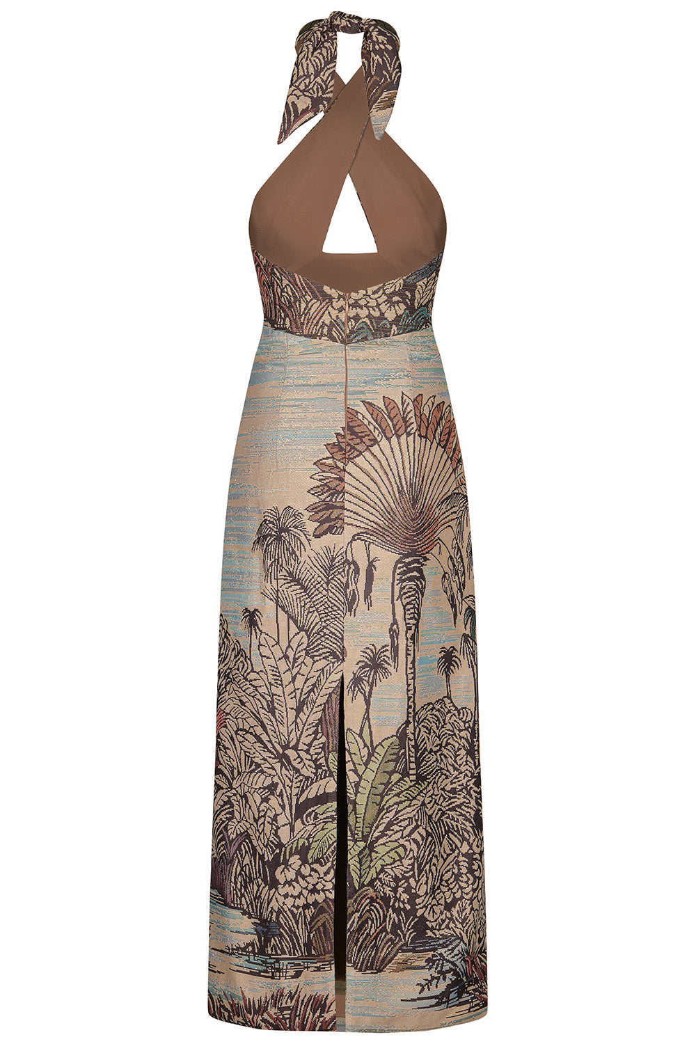 Elegant Expedition Midi Dress - Multicolor