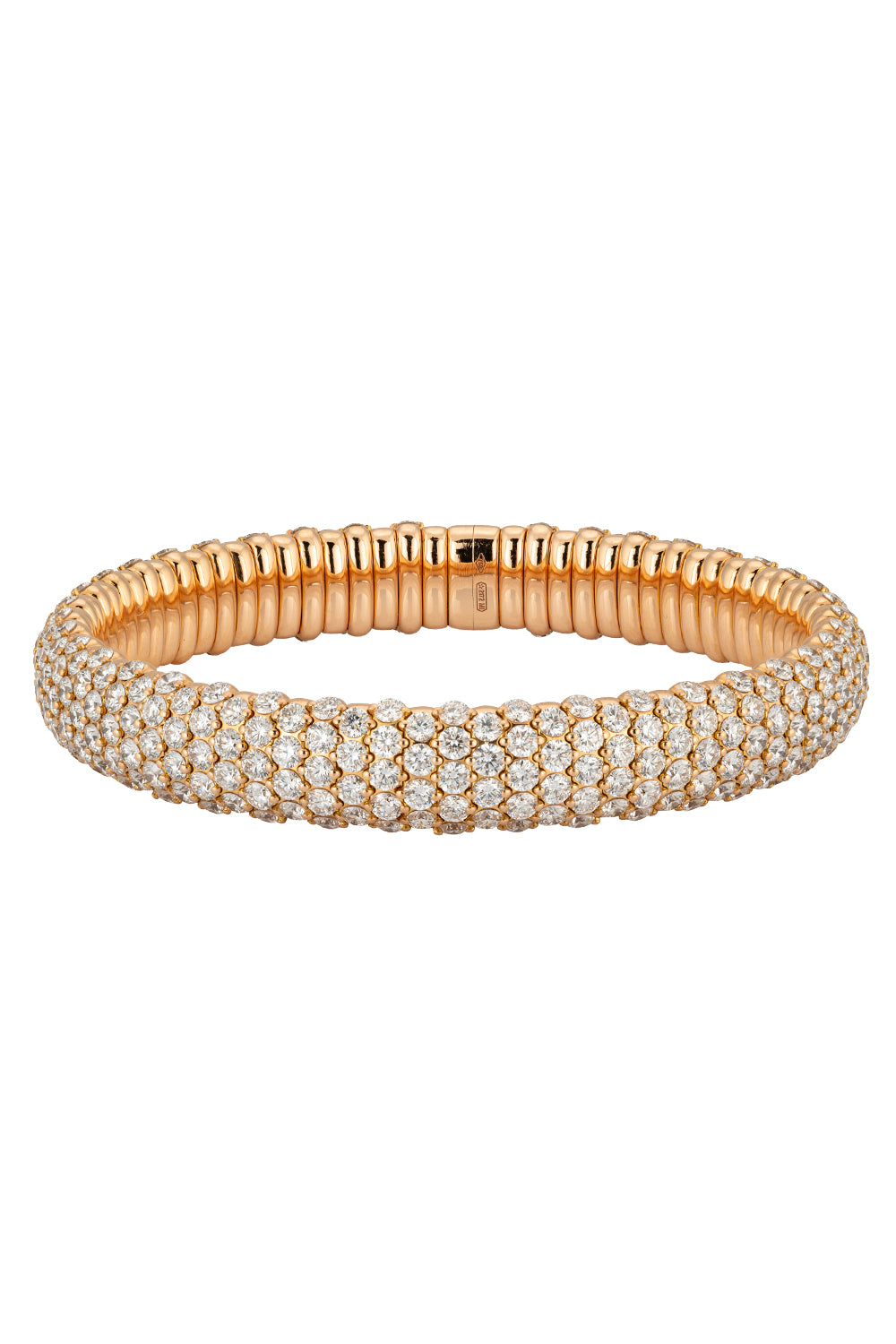 Diamond Domed Medium Stretch Bracelet