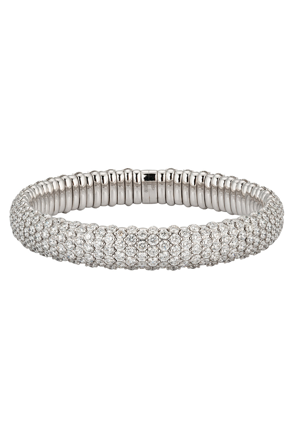Diamond Medium Domed Stretch Bracelet
