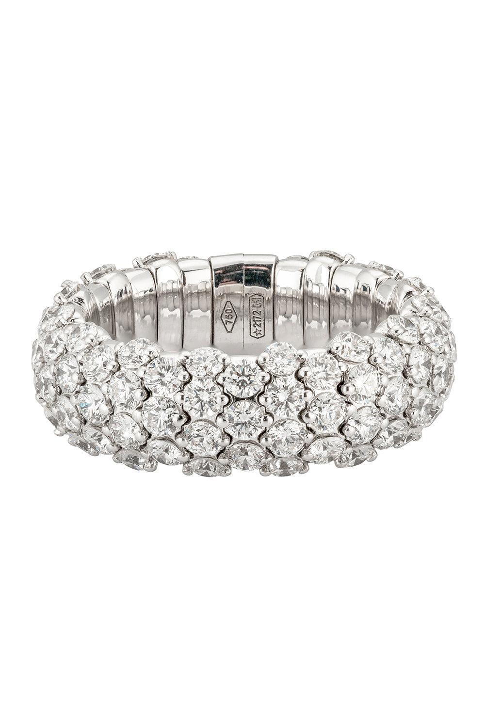 Diamond Stretch Ring-WHITE GOLD-5.5-JEWELRYFINE JEWELRING-ZYDO