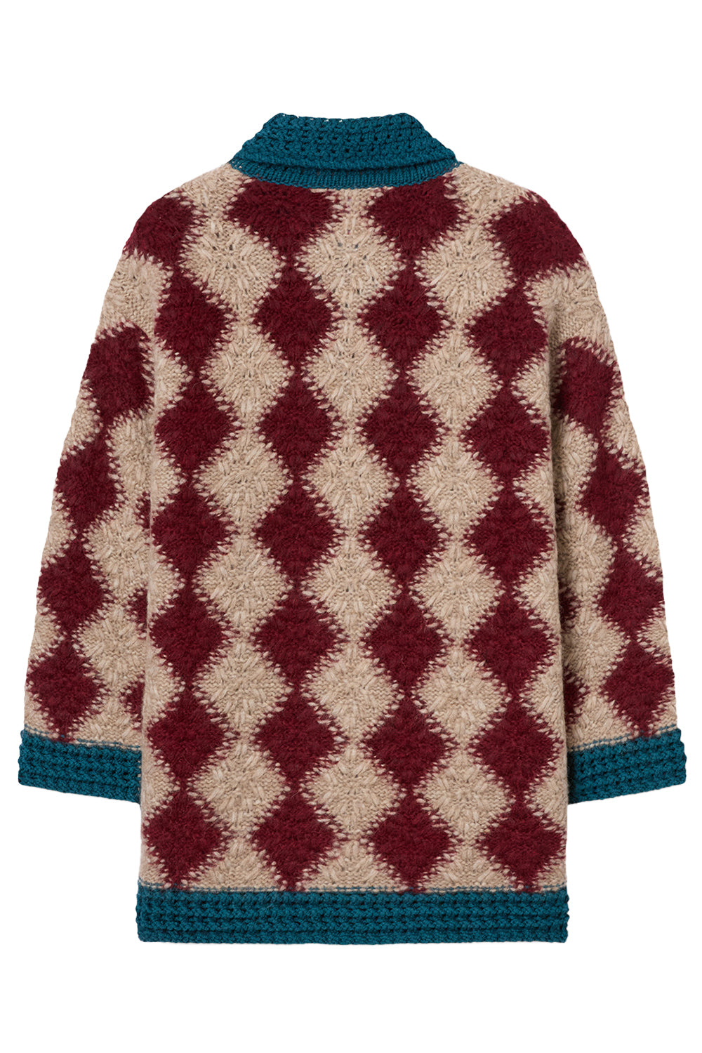 Crochet Bowling Cardigan