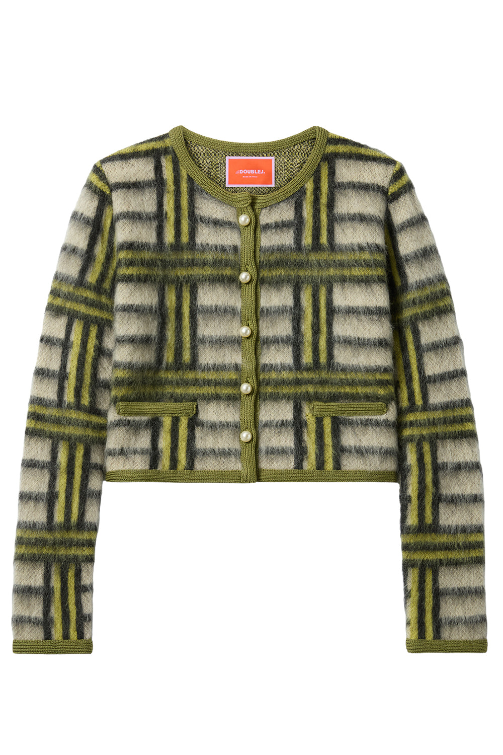 Check Cardigan