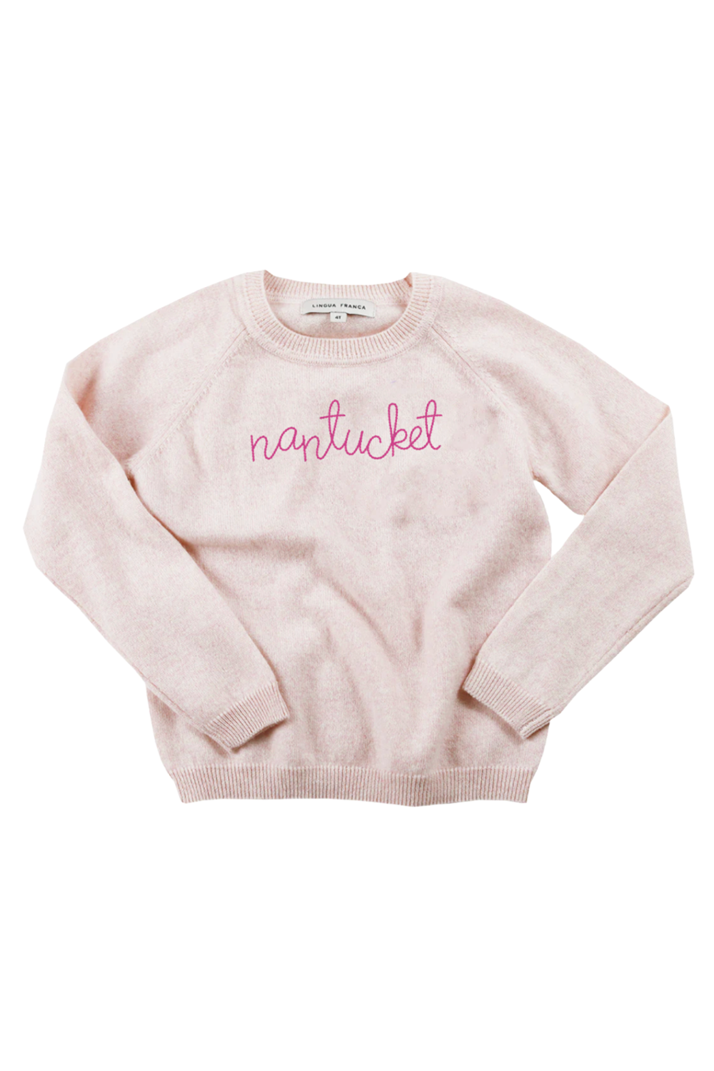 Kids Nantucket Crewneck - Pink