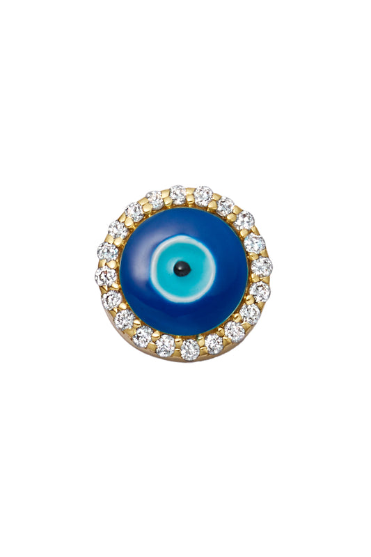 Diamond Pave Evil Eye Charm