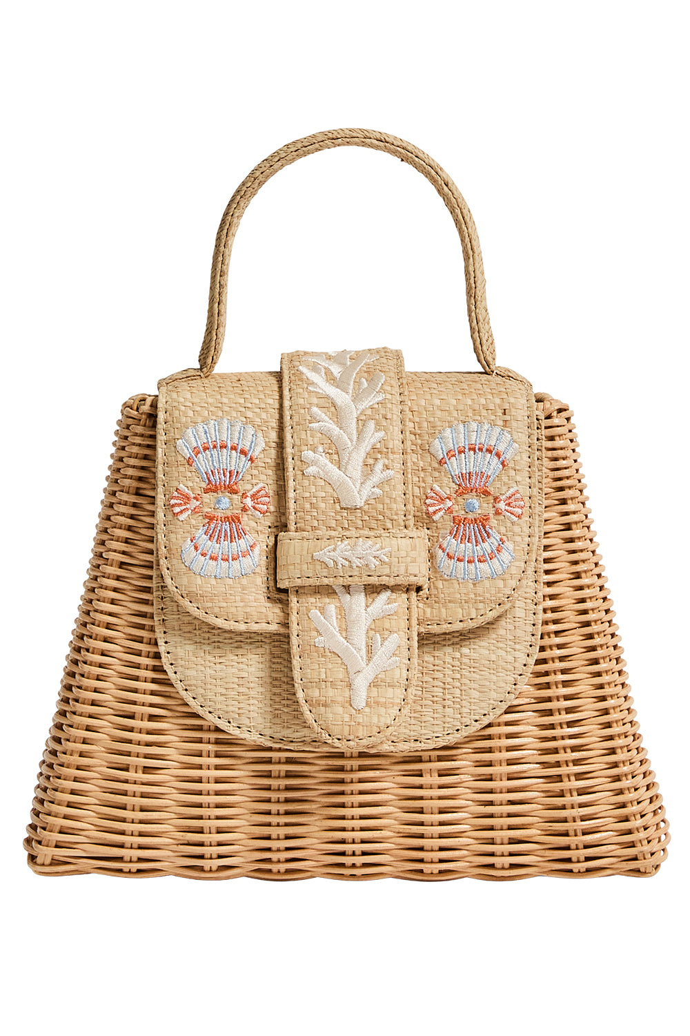 The Petite Lady Bag - Coral Shell