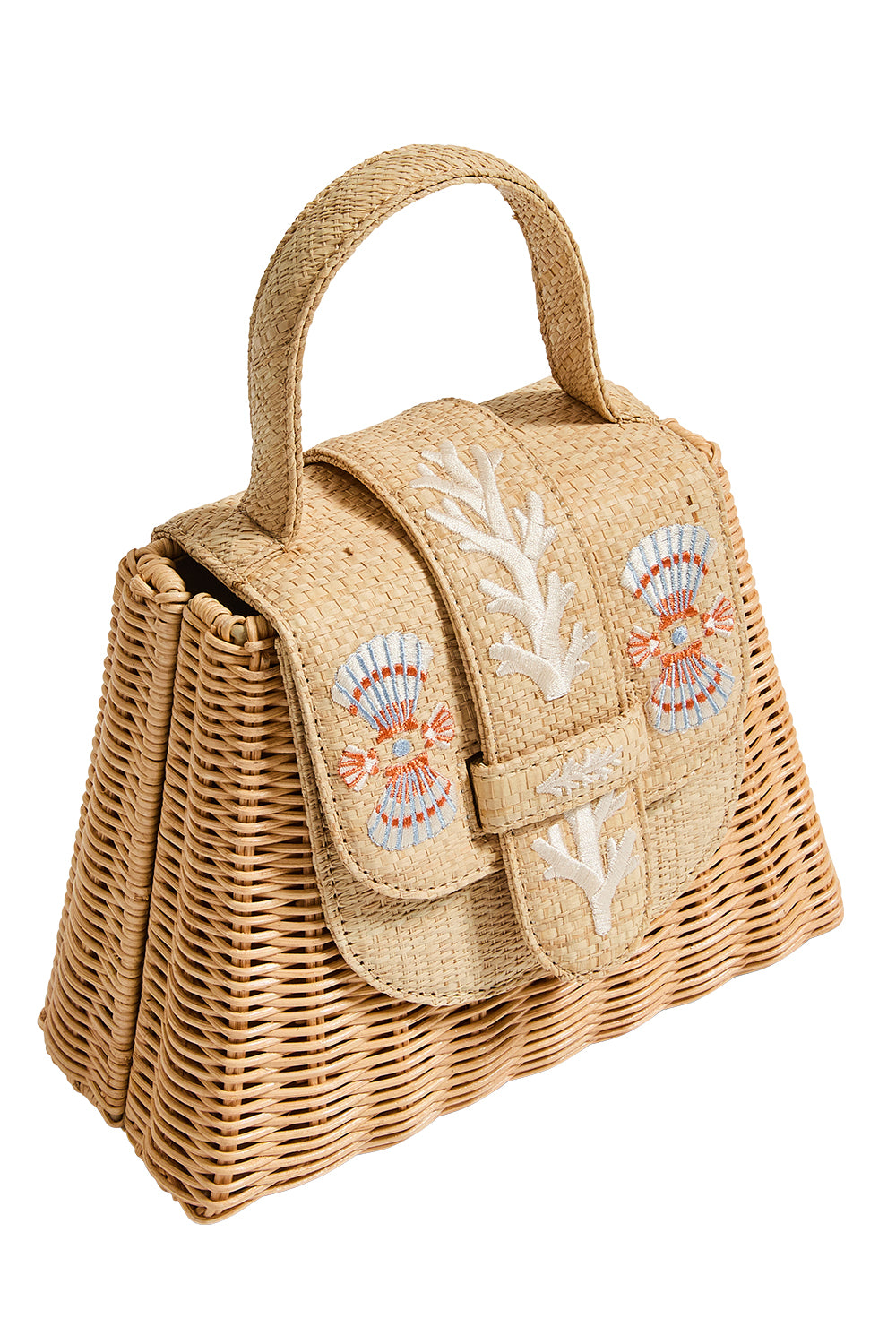 The Petite Lady Bag - Coral Shell