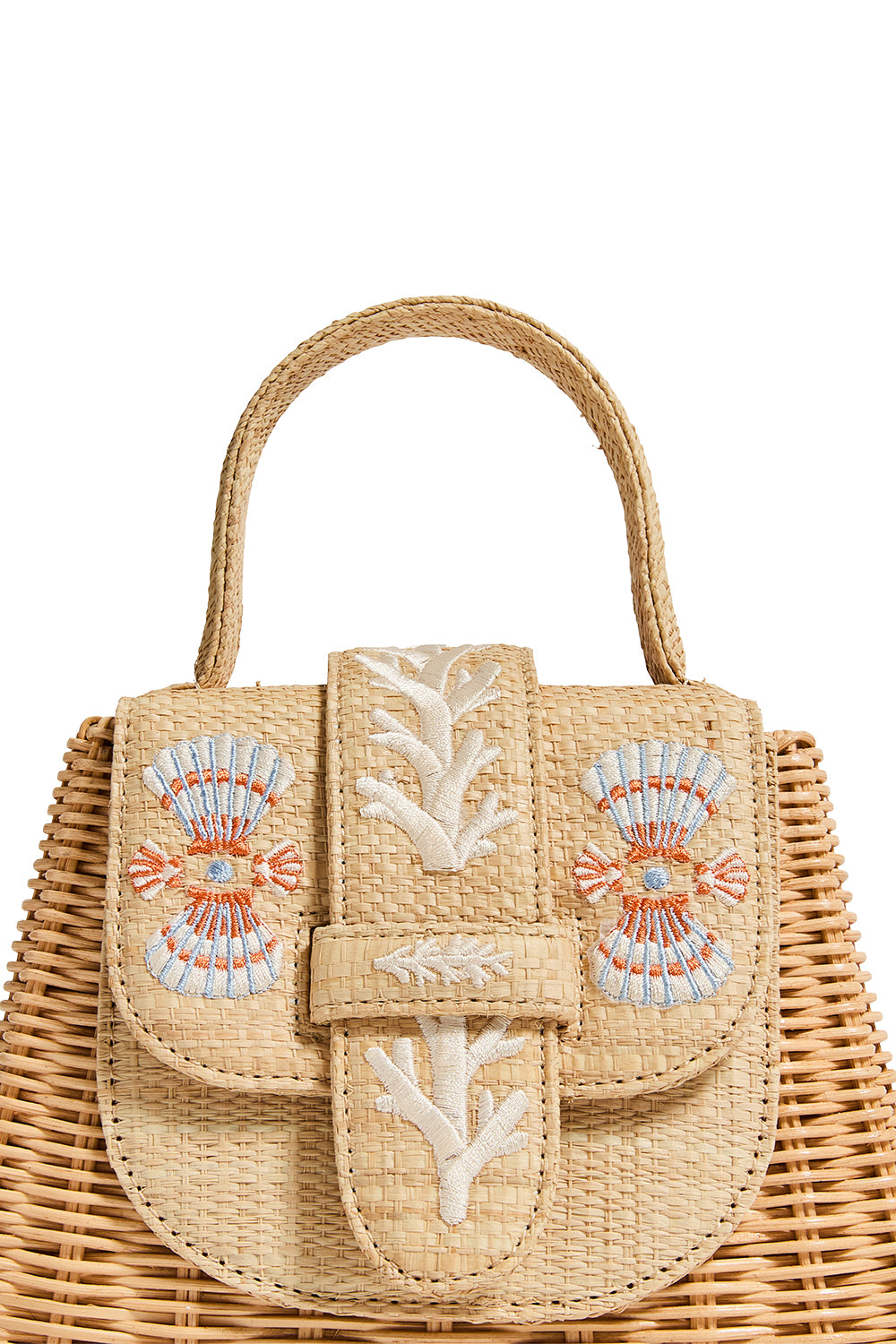 The Petite Lady Bag - Coral Shell