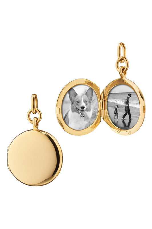 Slim Quinn Large Locket Charm-YELLOW GOLD-JEWELRYFINE JEWELPENDANT-MONICA RICH KOSANN