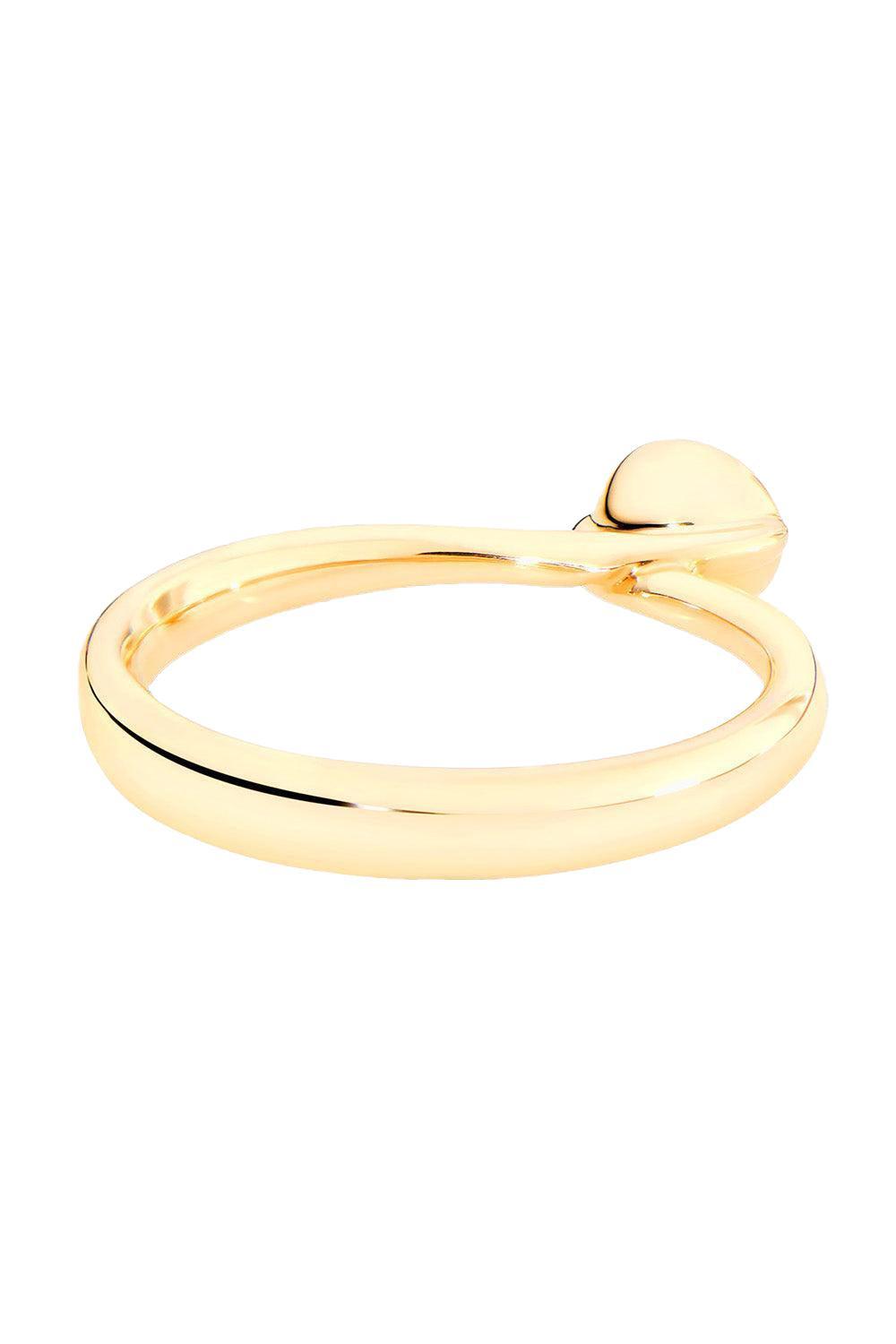 Diamond Solitaire Bouton Ring-YELLOW GOLD-6.75-JEWELRYFINE JEWELRING-TAMARA COMOLLI