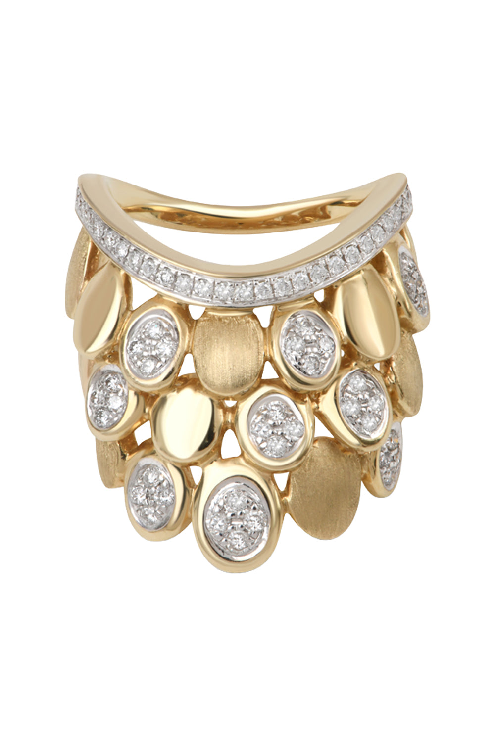 Diamond Blossom Ring