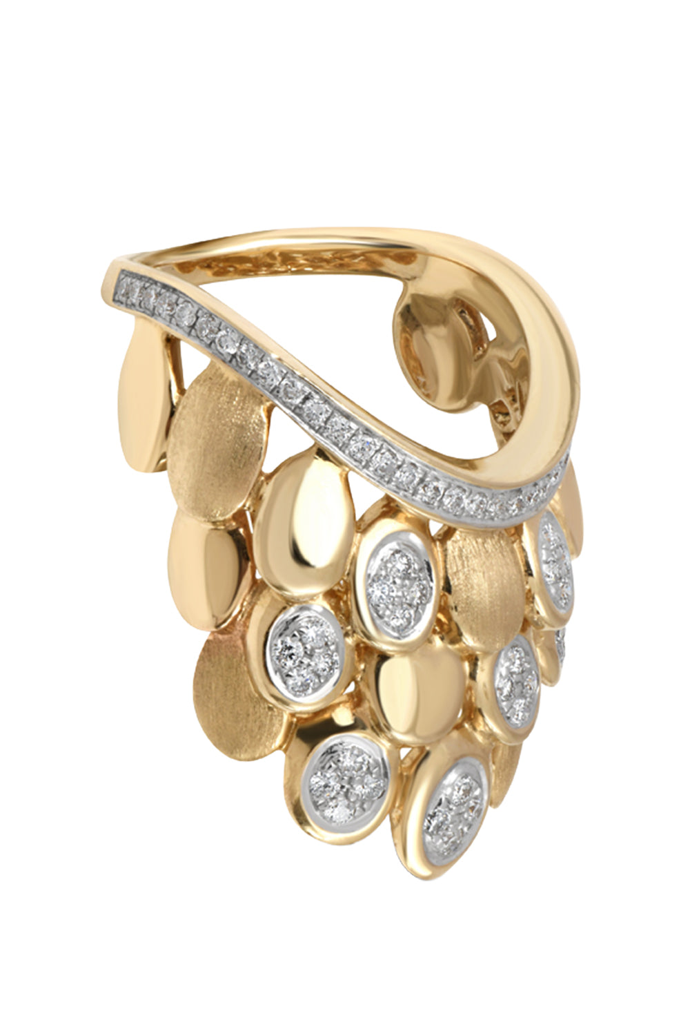Diamond Blossom Ring
