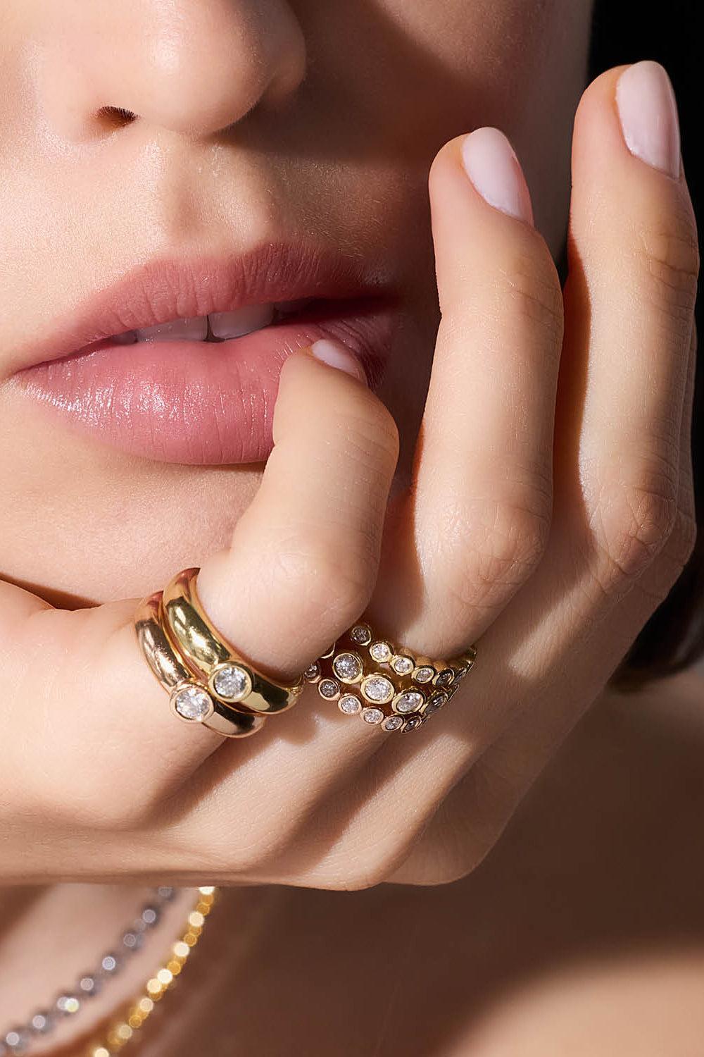 Diamond Bezel WF Classic Ring-WHITE GOLD-6-JEWELRYFINE JEWELRING-WALTERS FAITH