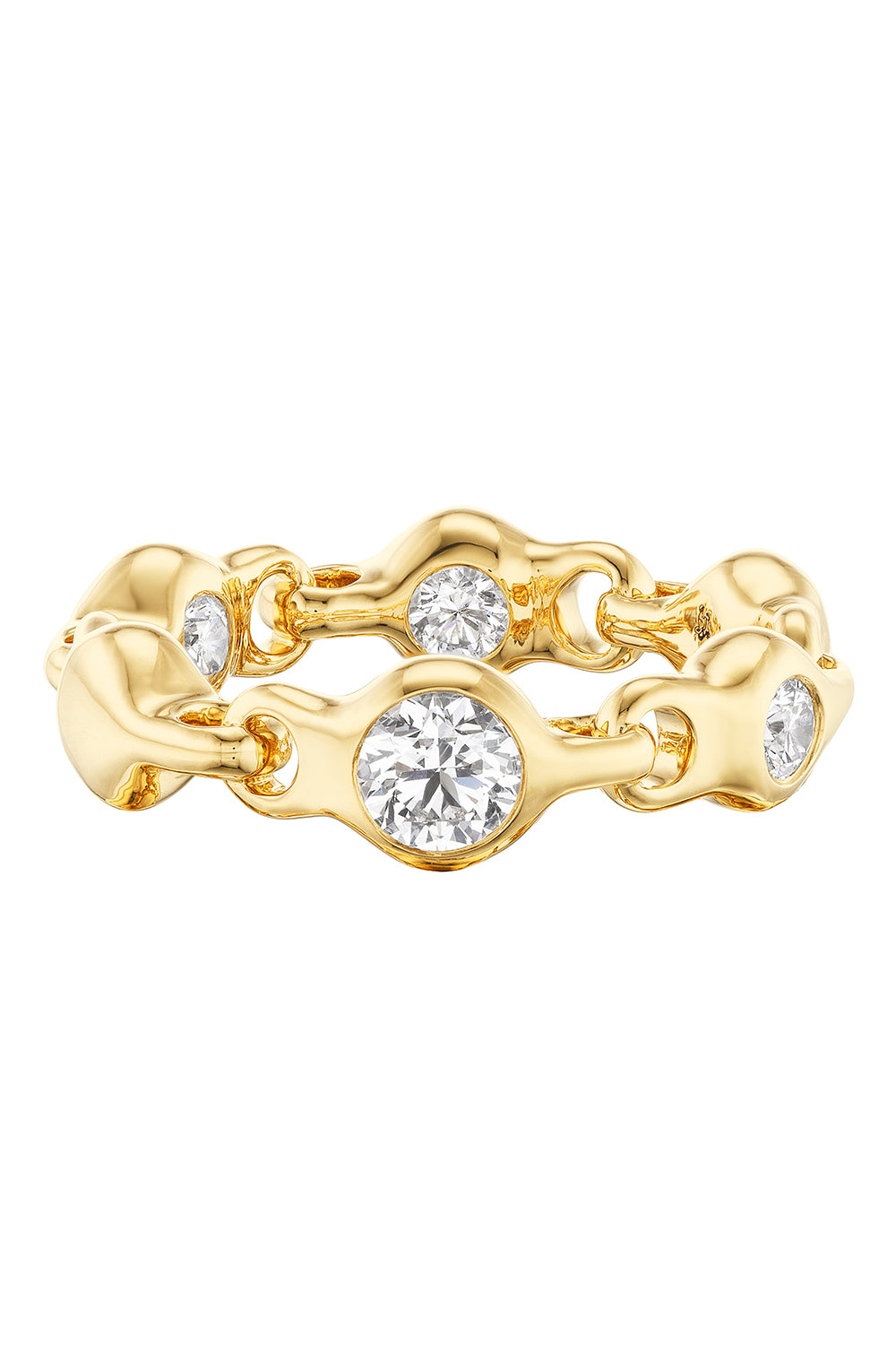 Diamond Supernova Stacking Ring