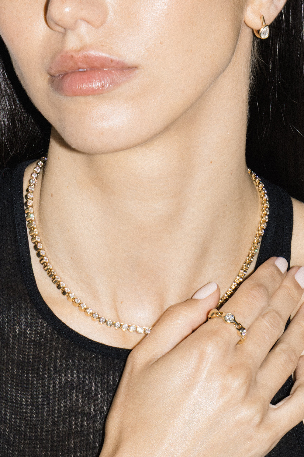 Diamond Supernova Stacking Ring