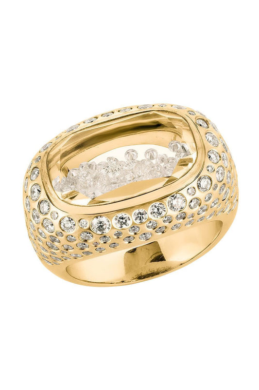 Full Diamond Maestro Gala Shaker Ring-YELLOW GOLD-7-JEWELRYFINE JEWELRING-MORITZ GLIK