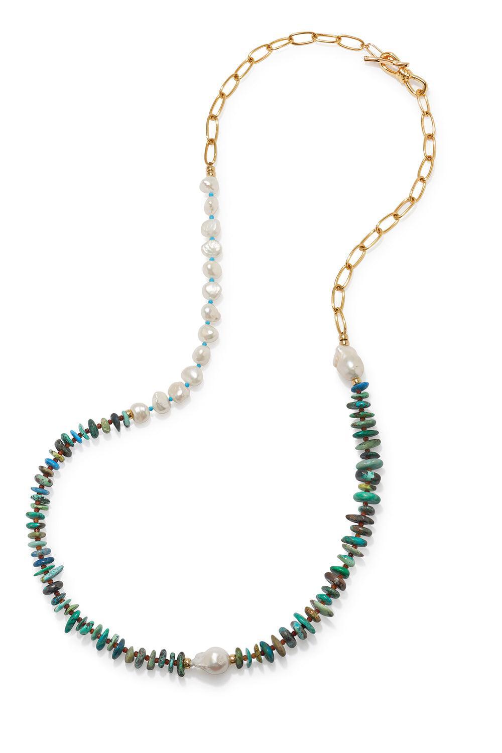 Pine Porto Covo Necklace-GREEN-JEWELRYBOUTIQUEBRACELET O-LIZZIE FORTUNATO