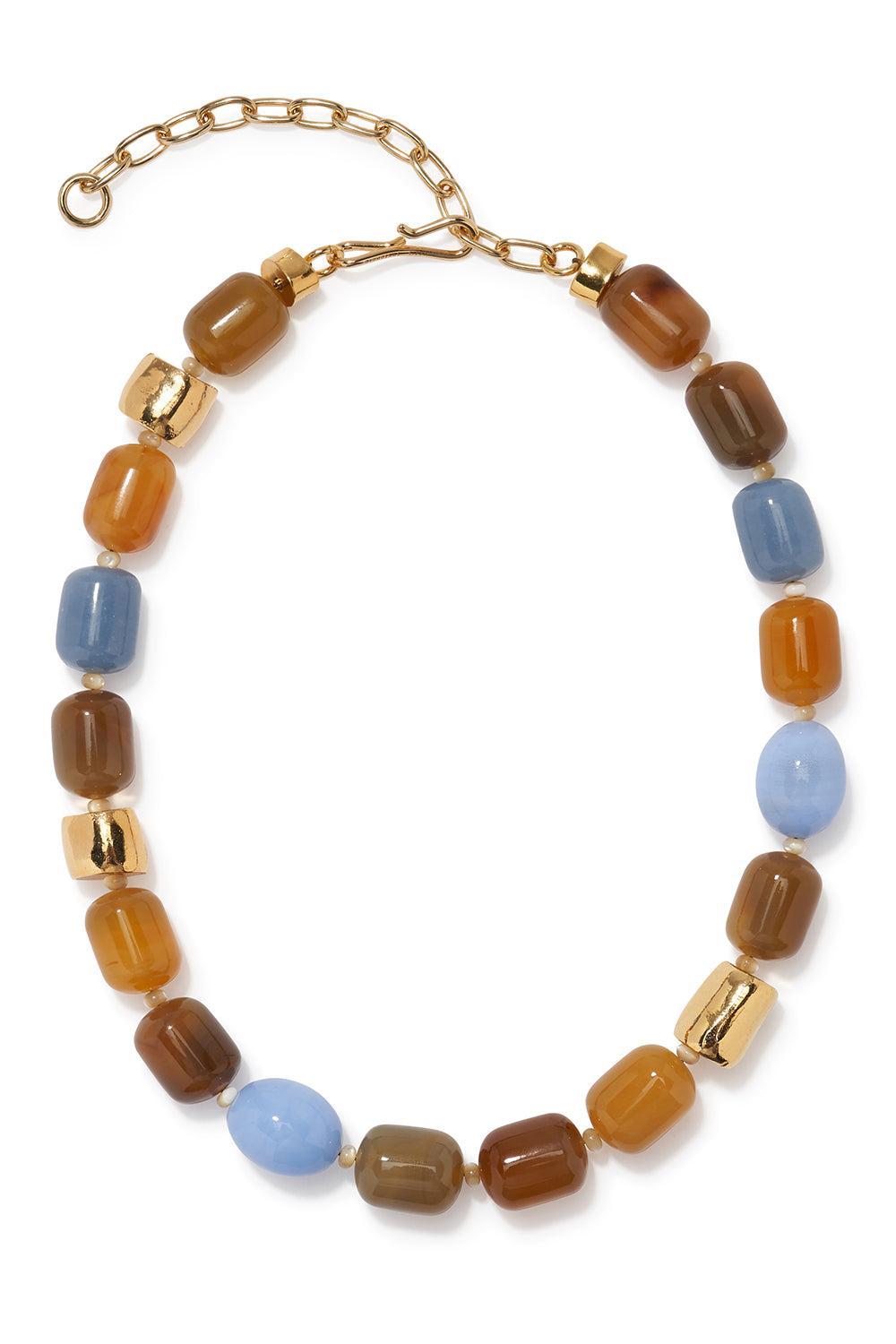 Palomino Necklace-BLUE-JEWELRYBOUTIQUENECKLACE O-LIZZIE FORTUNATO