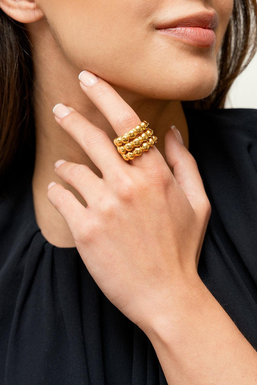 Dot Ring-YELLOW-7.25-JEWELRYBOUTIQUERING-SYLVIA TOLEDANO