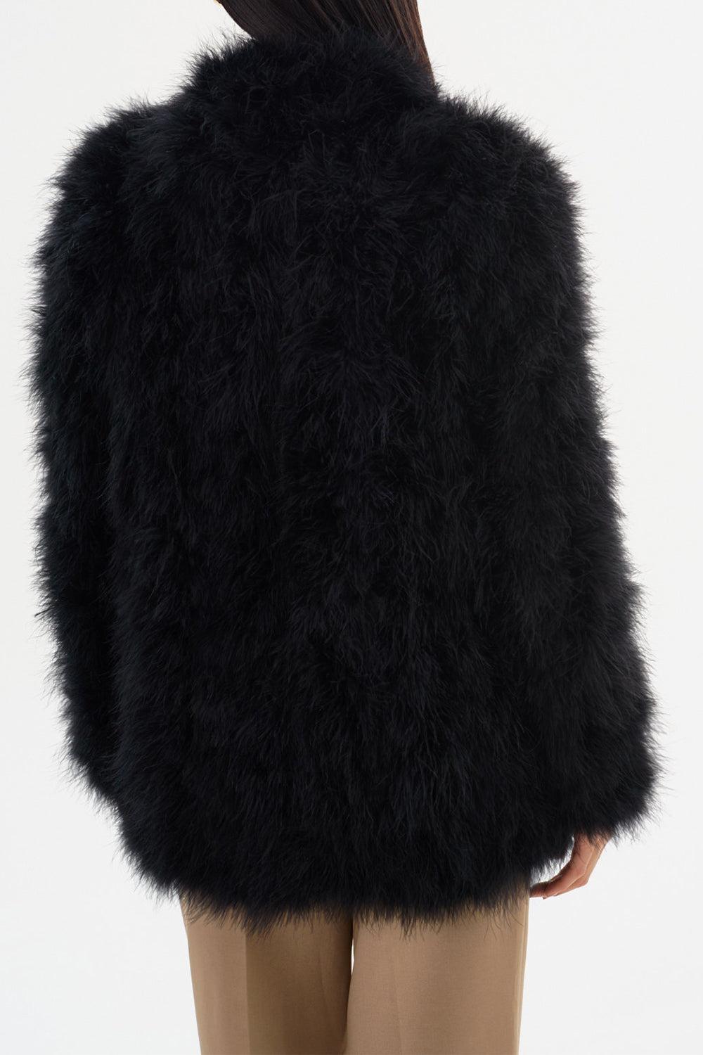 Rabea Jacket - Black-BLACK-XS-CLOTHINGJACKETCASUAL-LAMARQUE