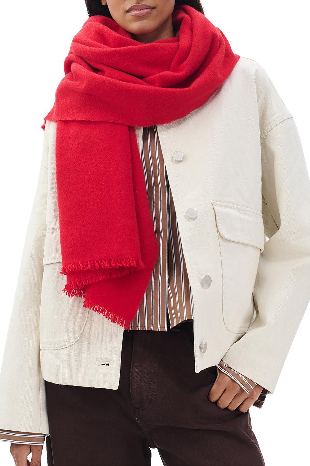 Mila Scarf - Fiery Red-RED-O/S-ACCESSORIESCARVES-RAG & BONE