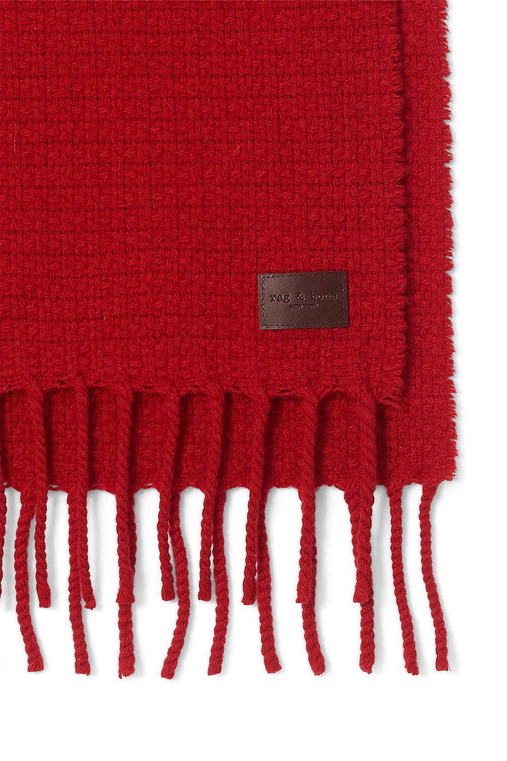 Mila Scarf - Fiery Red-RED-O/S-ACCESSORIESCARVES-RAG & BONE