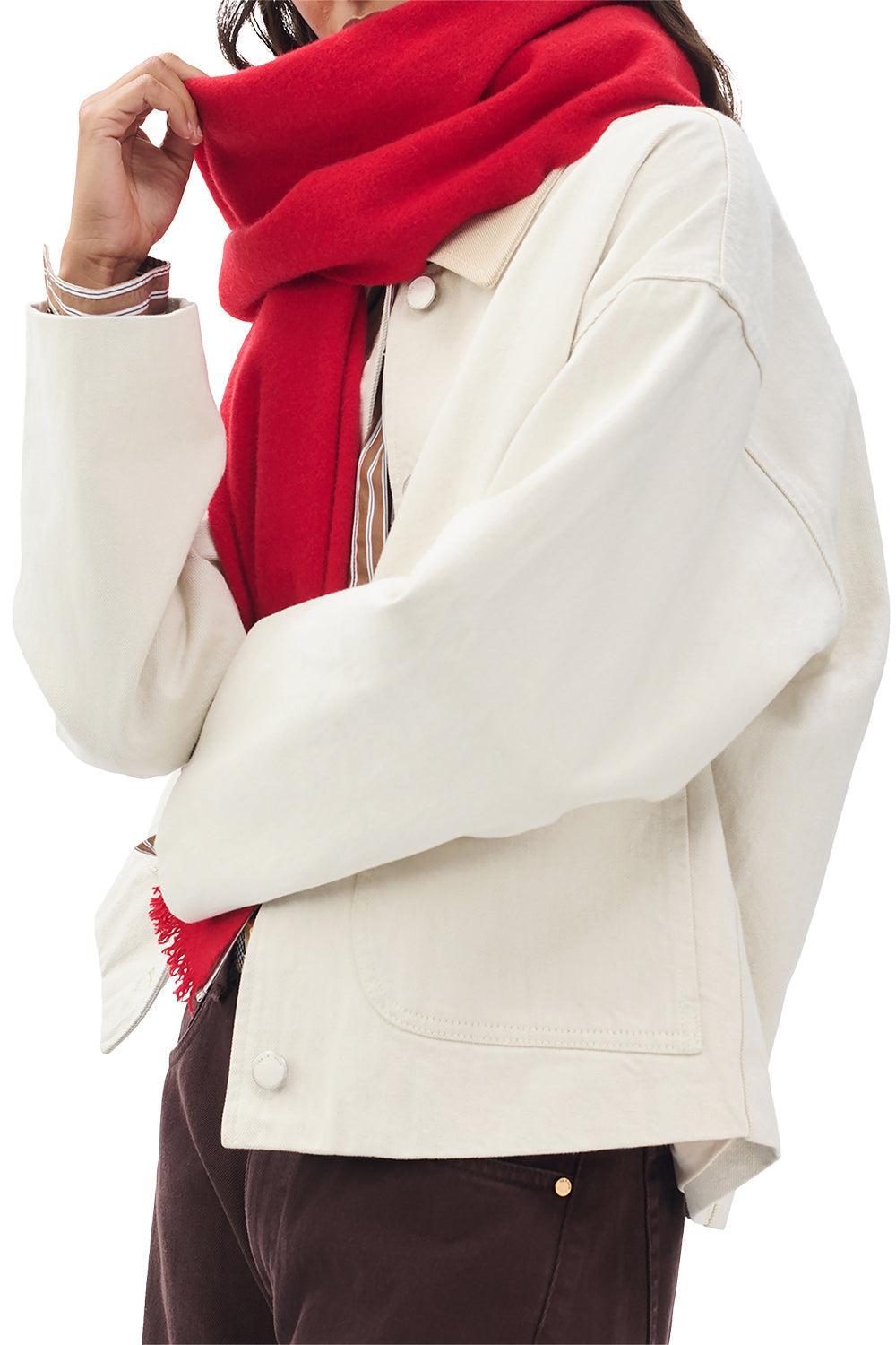 Mila Scarf - Fiery Red-RED-O/S-ACCESSORIESCARVES-RAG & BONE