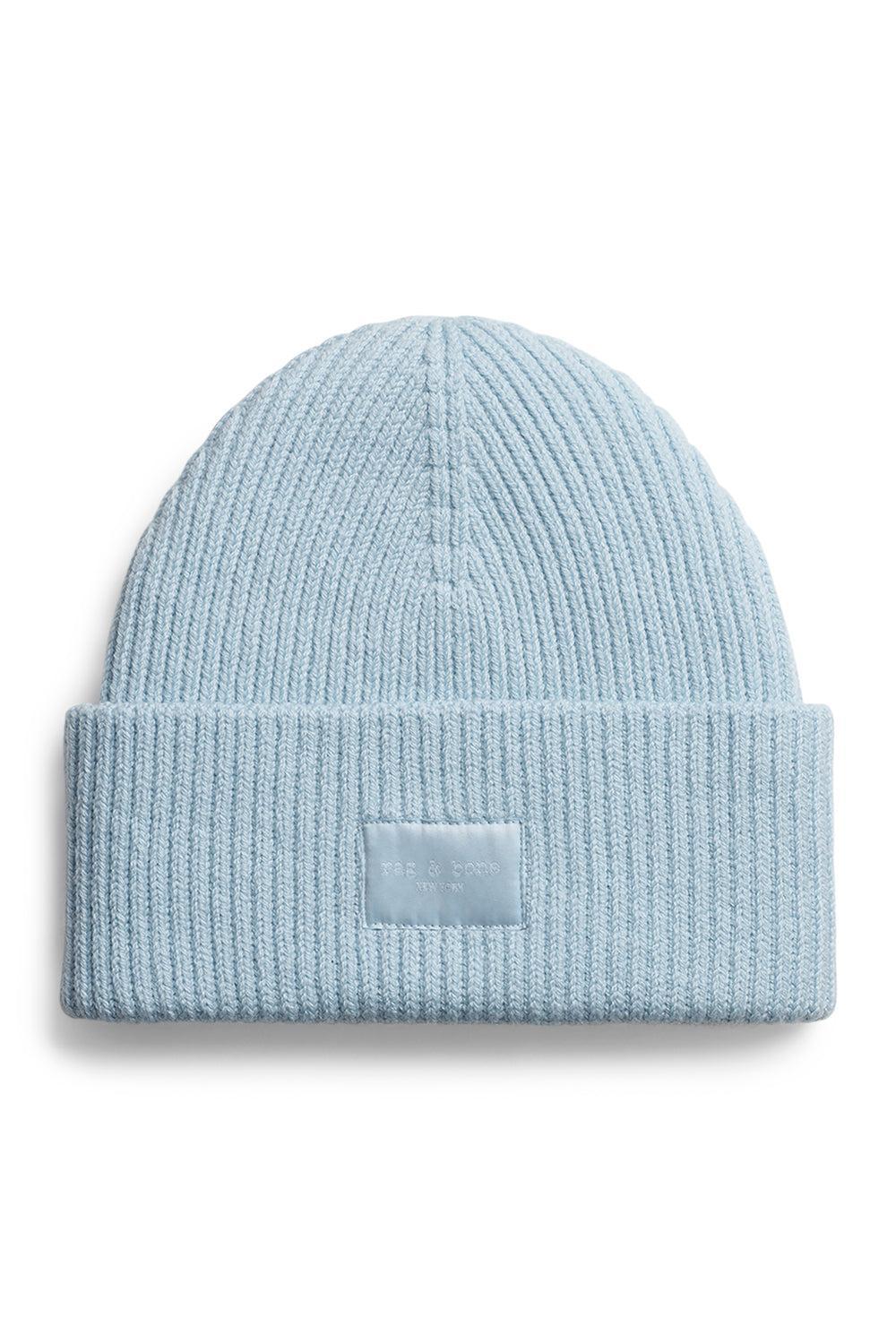 Blake Beanie - Sky Blue-BLUE-O/S-ACCESSORIEHEADWEAR-RAG & BONE
