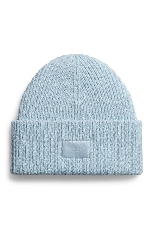 Blake Beanie - Sky Blue-BLUE-O/S-ACCESSORIEHEADWEAR-RAG & BONE