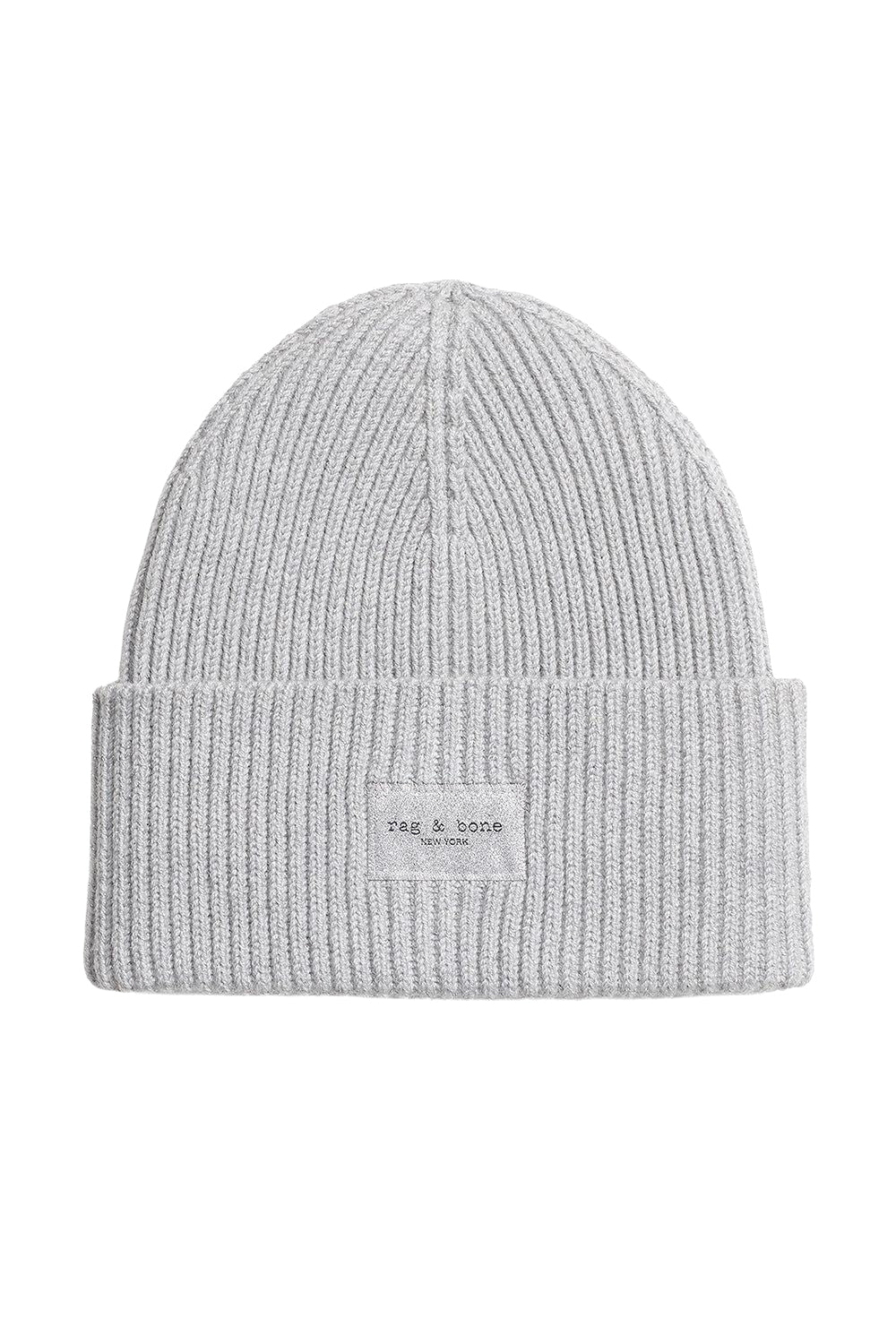 Blake Metallic Beanie - Silver-SILVER-O/S-ACCESSORIEHEADWEAR-RAG & BONE