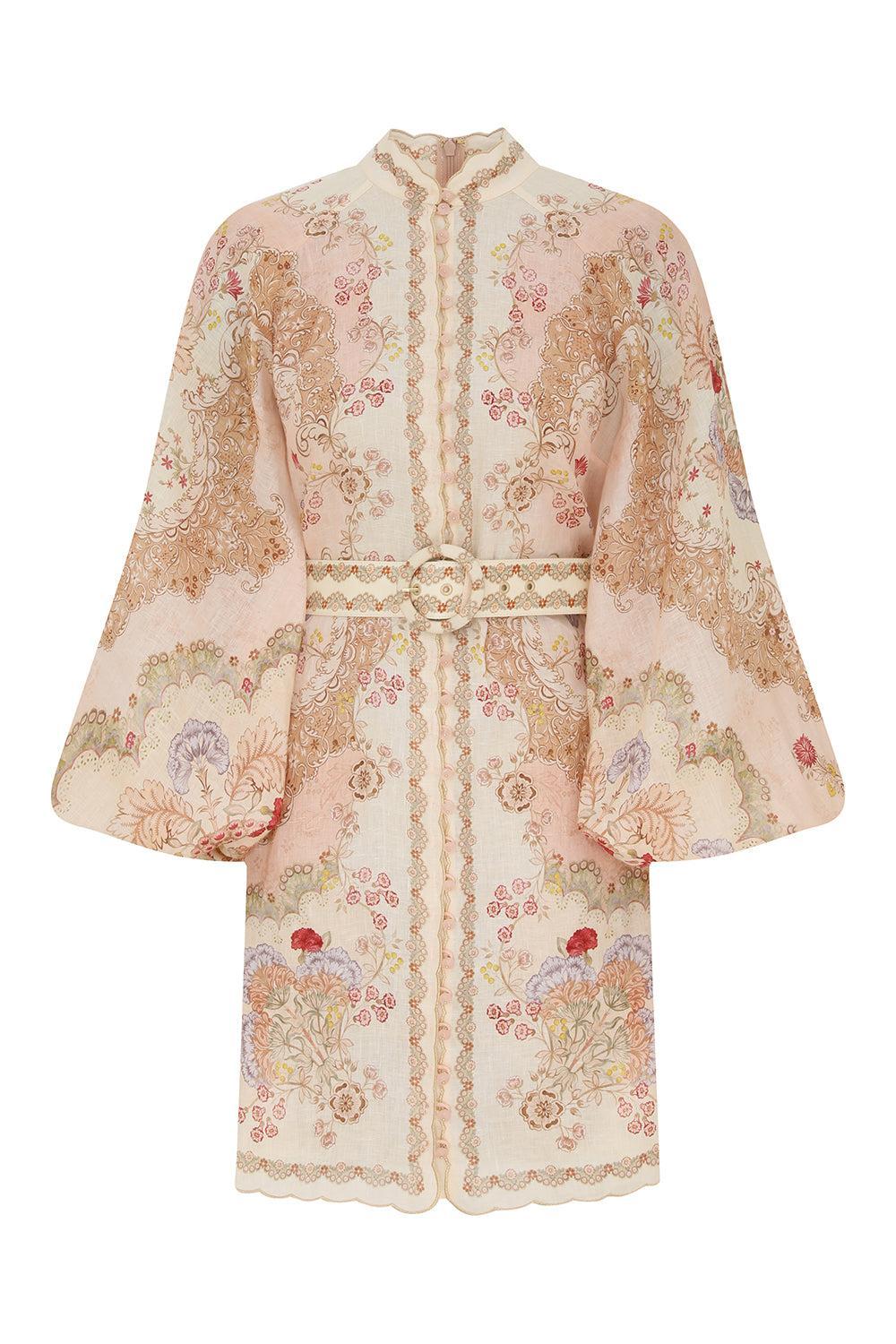 Daylight Mini Dress-PINK-0-CLOTHINGDRESSCASUAL-ZIMMERMANN