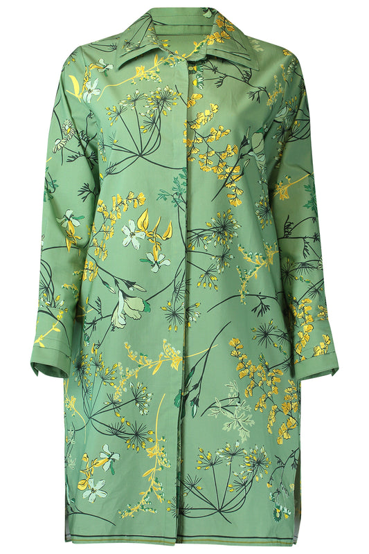 Long Sleeve Shirt Dress-FLORAL-XS-CLOTHINGDRESSCASUAL-RANI ARABELLA