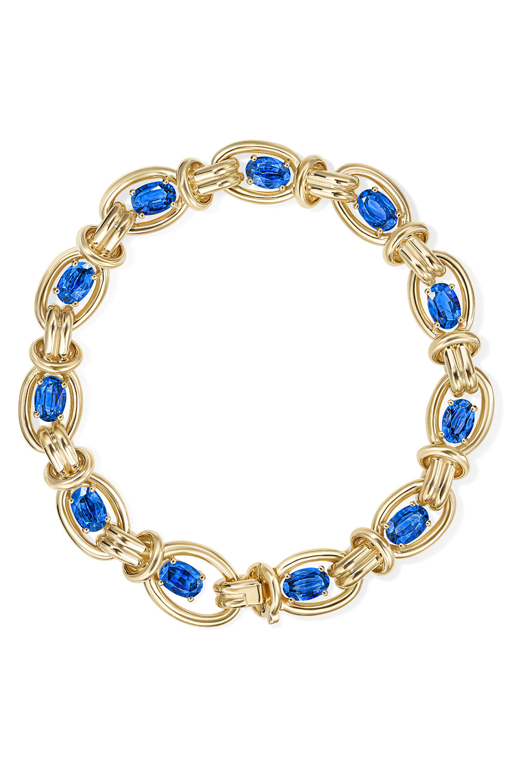 Blue Sapphire Rocky Bracelet