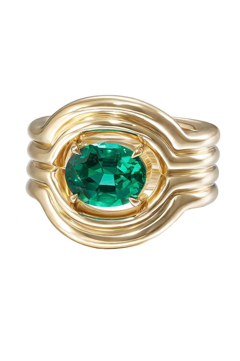 Emerald Rocky Rae Ring