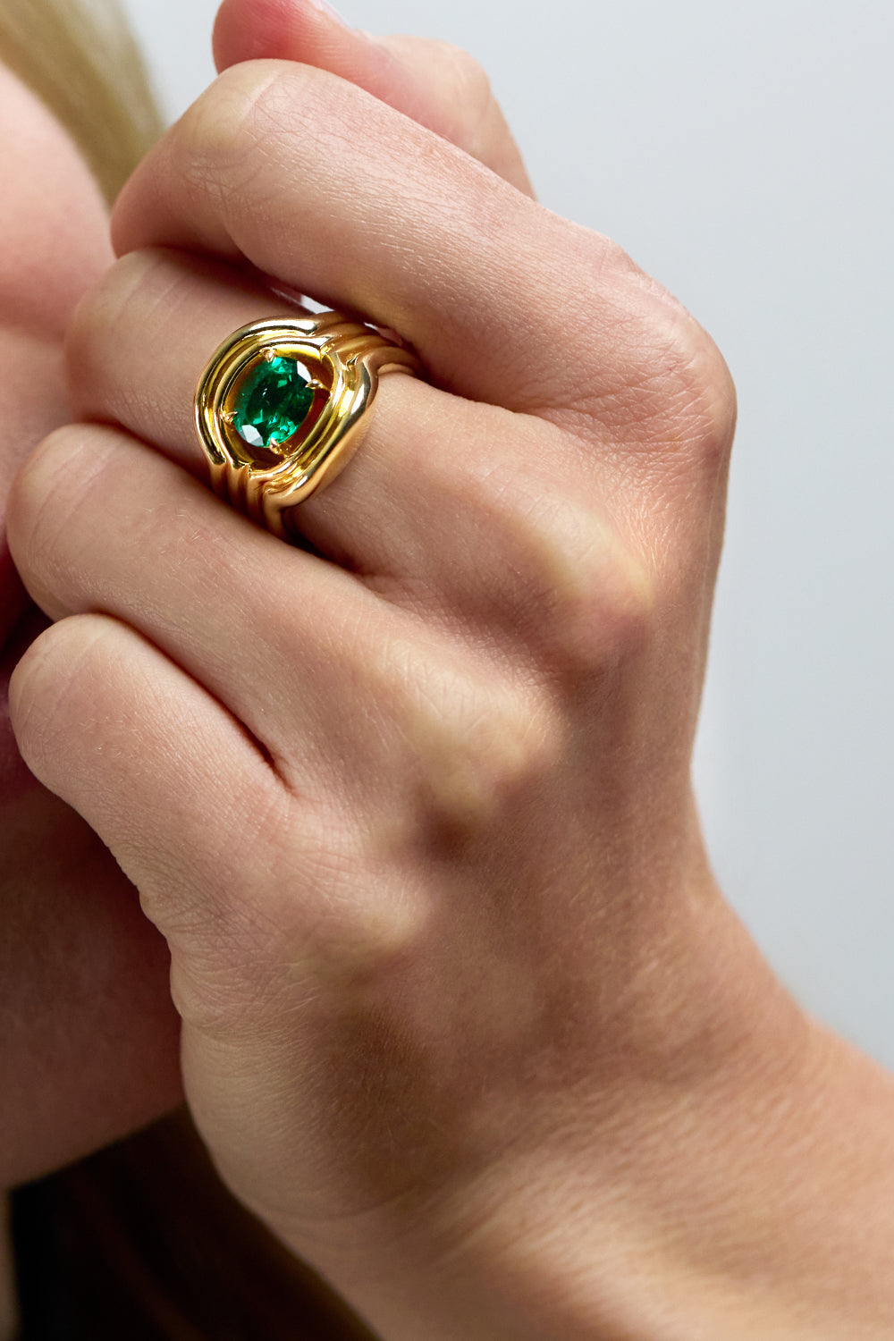 Emerald Rocky Rae Ring