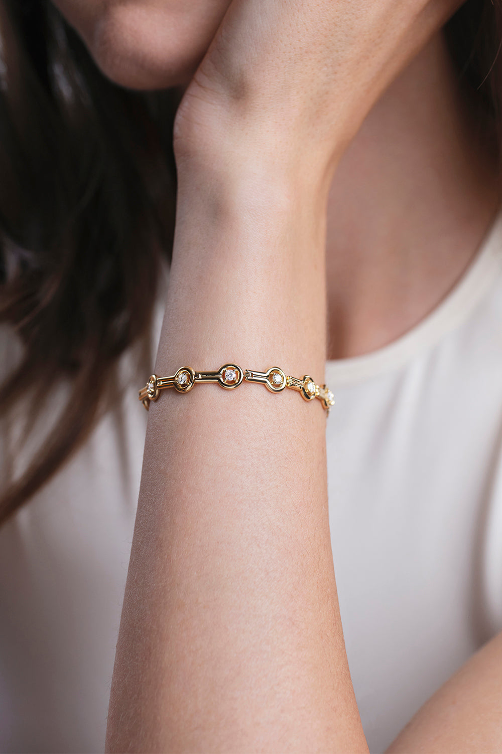 Diamond Rocky Rae Bracelet