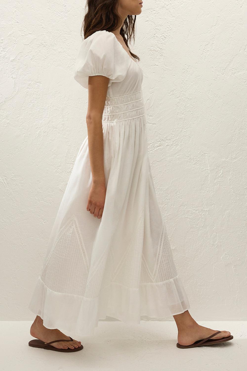 Sunniva Midi Dress-WHITE-2-CLOTHINGDRESSCASUAL-FAITHFULL