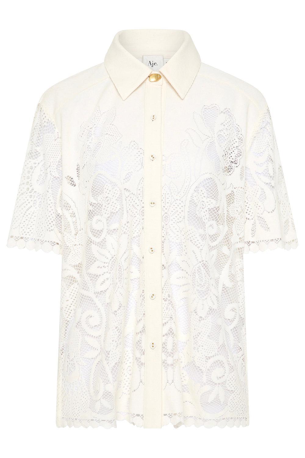 MUSES OVERSIZED SHIRT-IVORY-0-CLOTHINGTOPBLOUSE-AJE