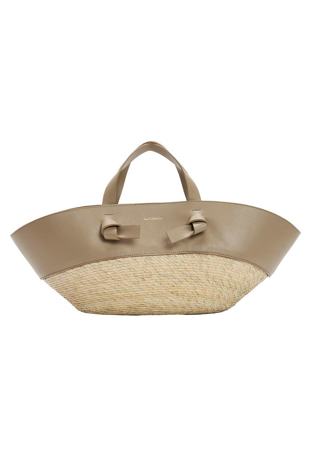 Knot Small Basket Bag - Mouton-CREAM-HANDBAGTOTES-ALTUZARRA