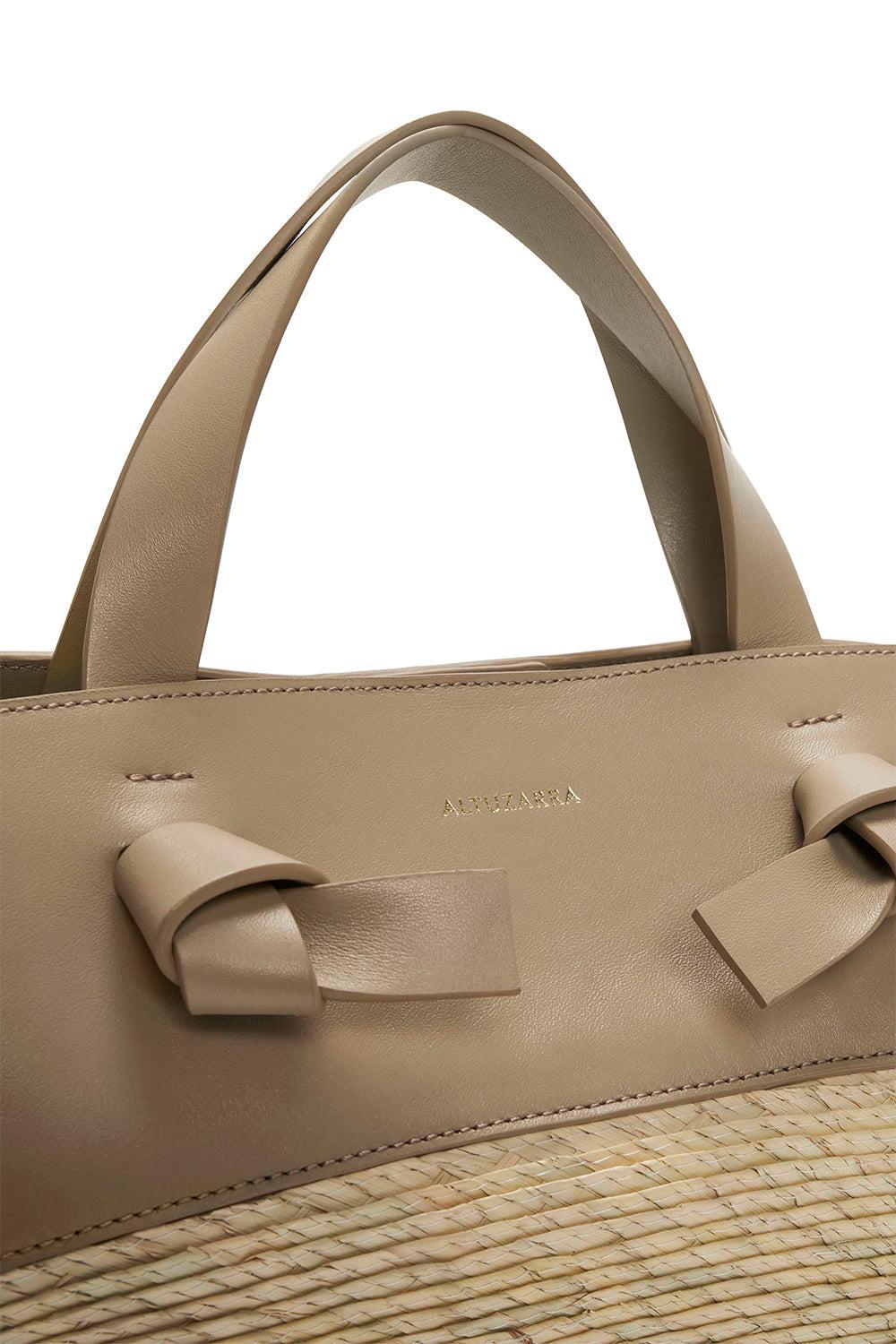 Knot Small Basket Bag - Mouton-CREAM-HANDBAGTOTES-ALTUZARRA